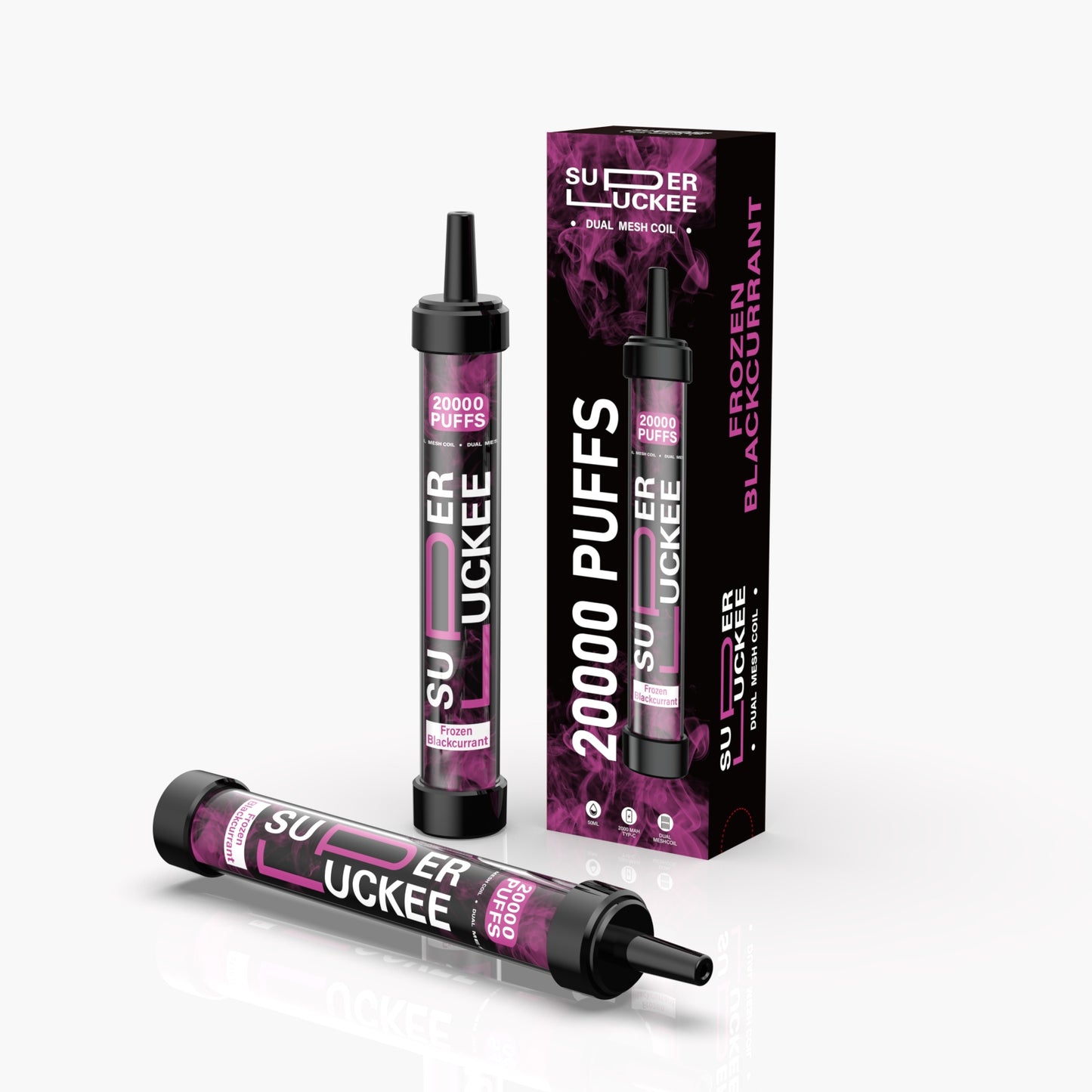 Super Luckee 20000 Disposable Vape FROZEN BLACKCURRANT