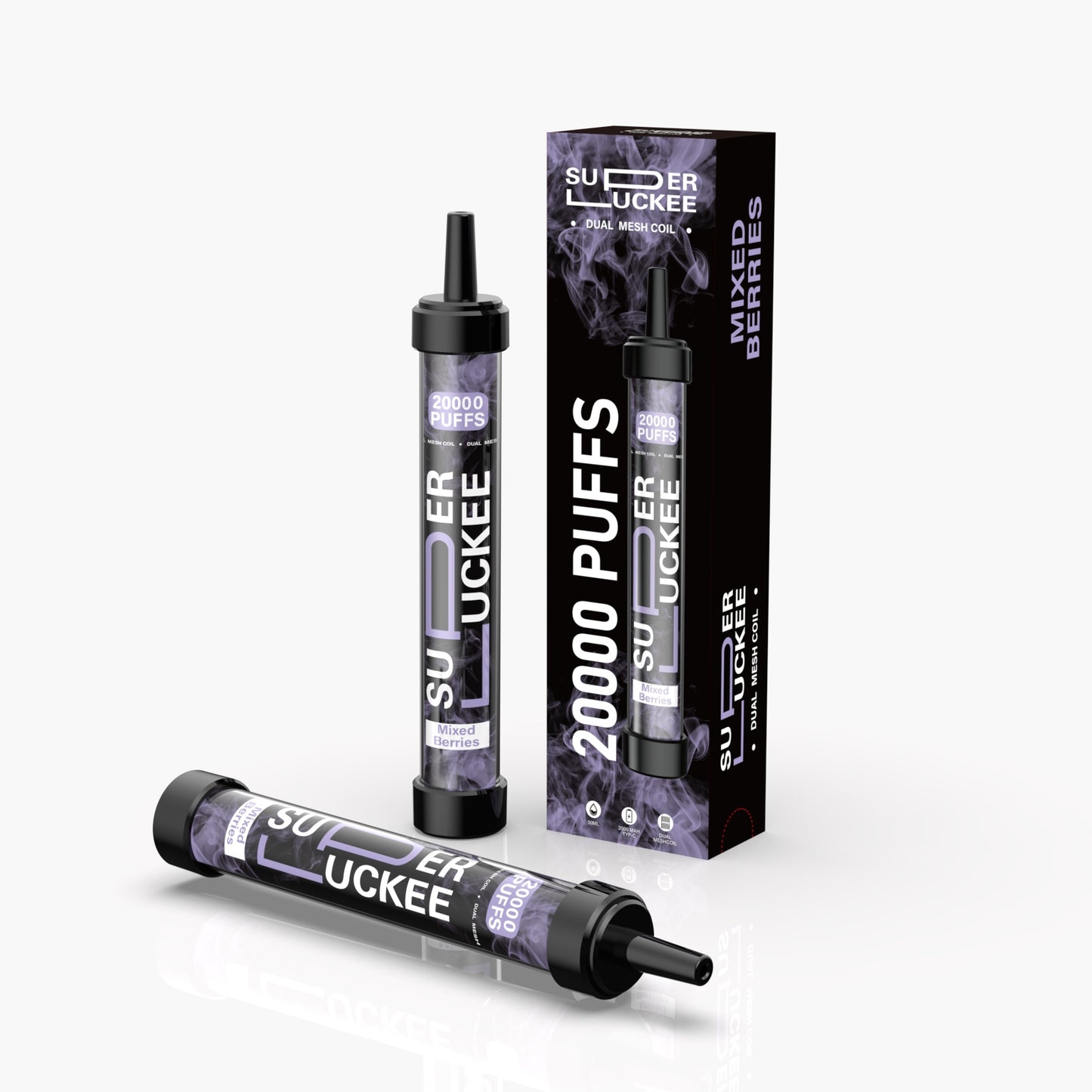 Super Luckee 20000 Disposable Vape MIXED BERRIES