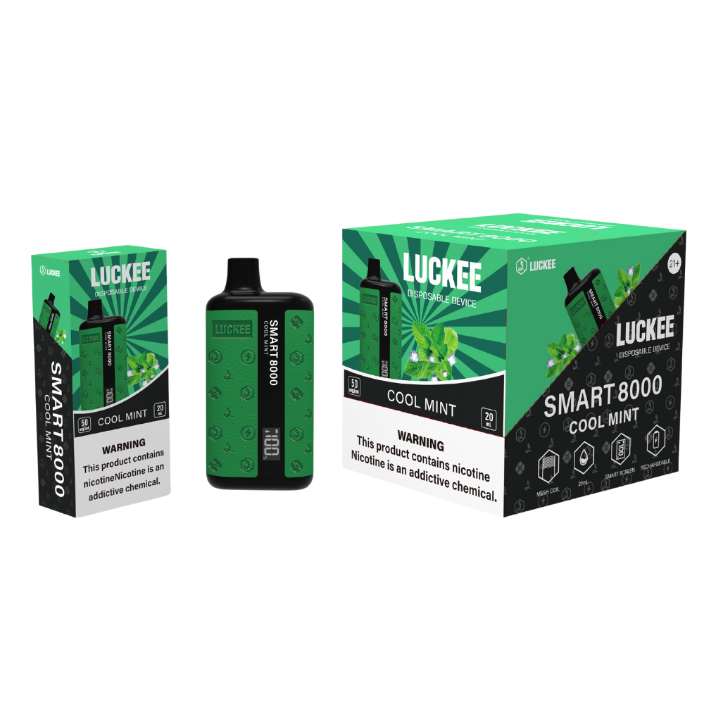 Smart Screen 8000 Disposable Vape COOL MINT