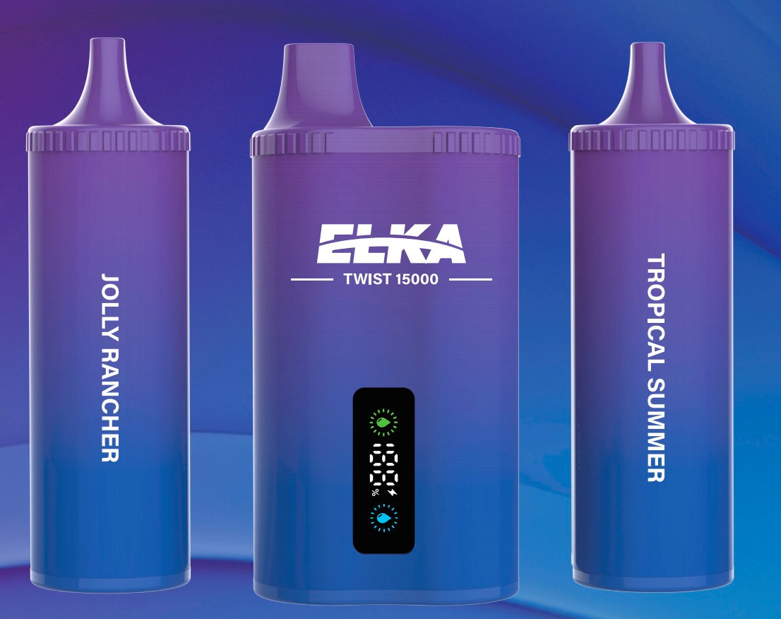ELKA Twist 15000 Disposable Vape Jolly Rancher/Tropical Summer