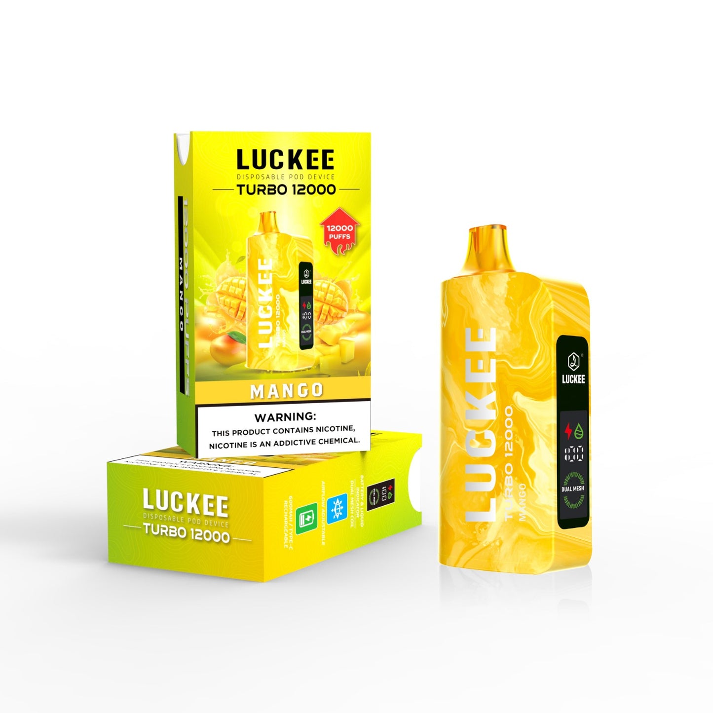 VAPROMA TURBO 12000 Disposable Vape Mango