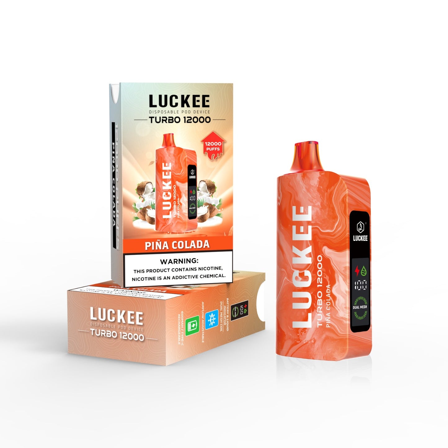 VAPROMA TURBO 12000 Disposable Vape Piña Colada