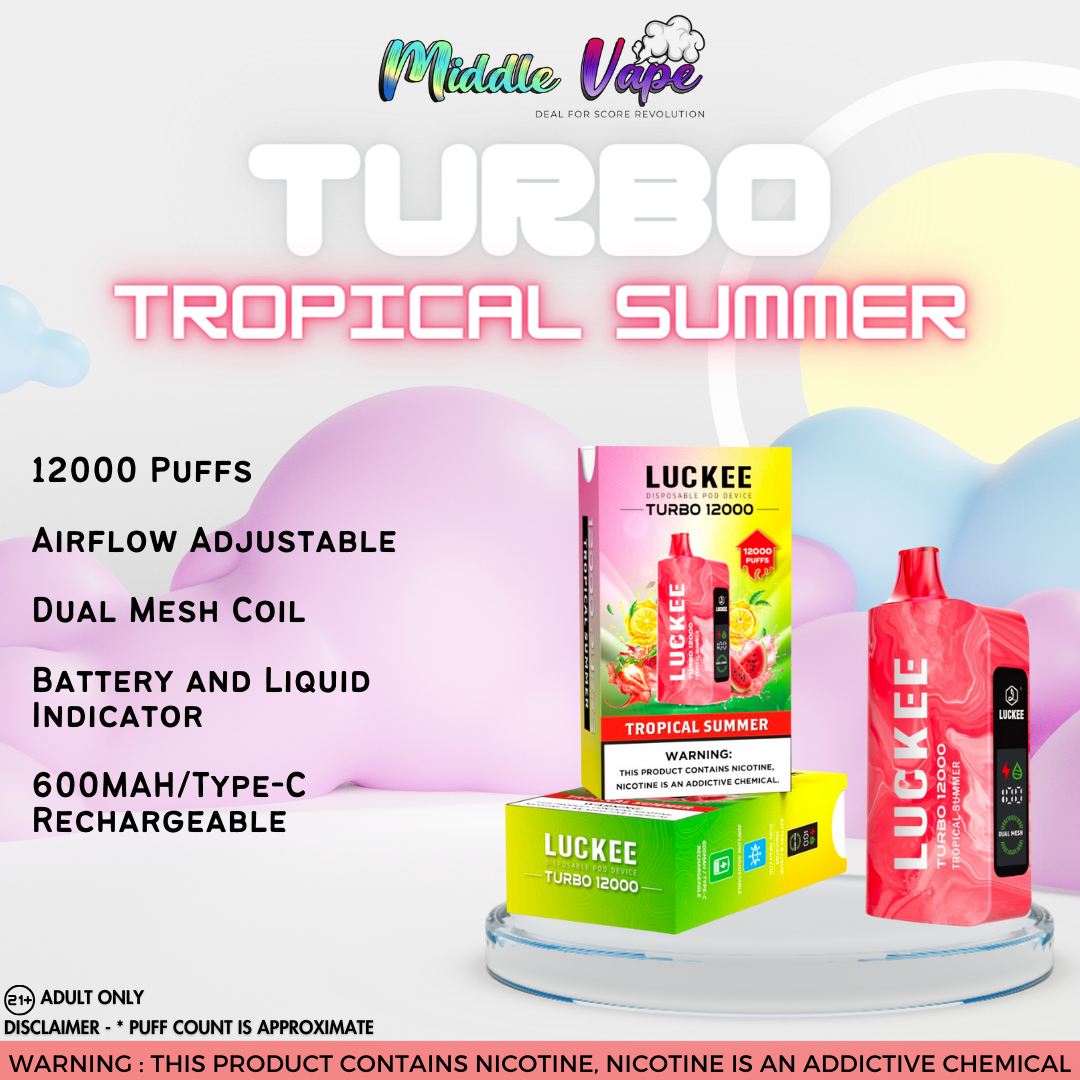 VAPROMA TURBO 12000 Disposable Vape Tropical Summer