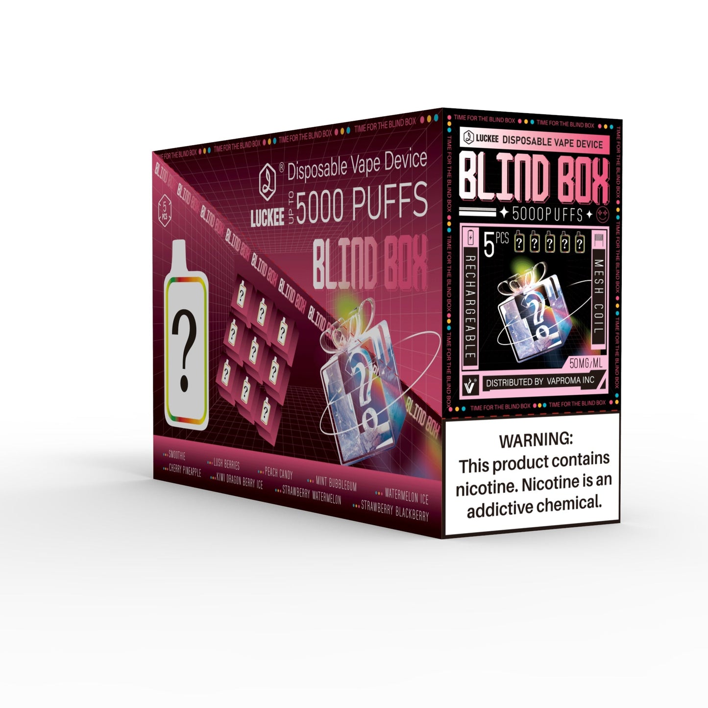 LUCKEE Blind box-B Lilac 5000 Disposable