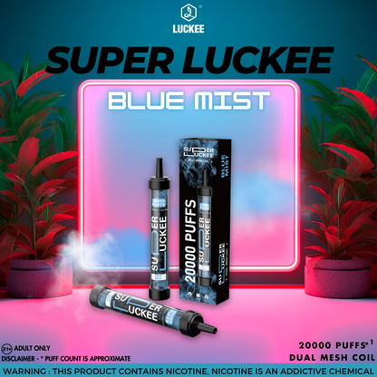 Super Luckee 20000 Disposable Vape BLUE MIST