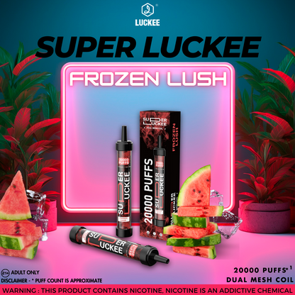 Super Luckee 20000 Disposable Vape FROZEN LUSH