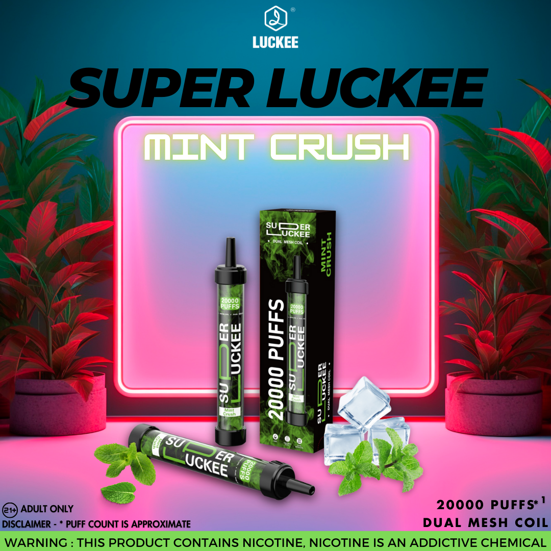 Super Luckee 20000 Disposable Vape MINT CRUSH