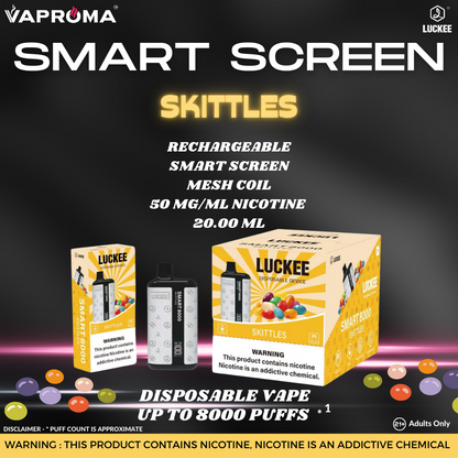 Smart Screen 8000 Disposable Vape SKITTLES