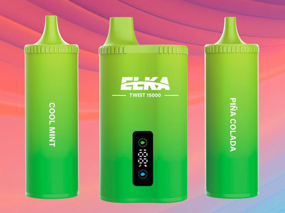 ELKA Twist 15000 Disposable Vape Cool Mint/Pina Colada