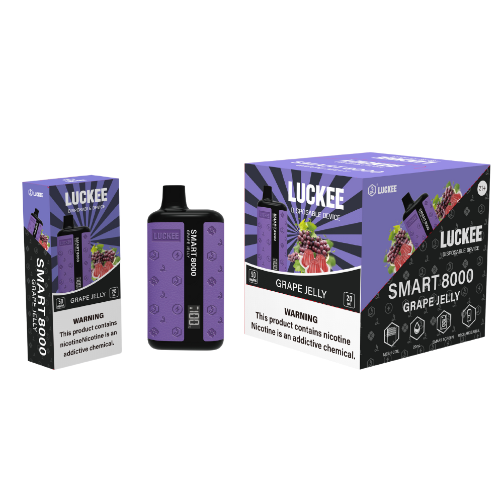 Smart Screen 8000 Disposable Vape GRAPE JELLY