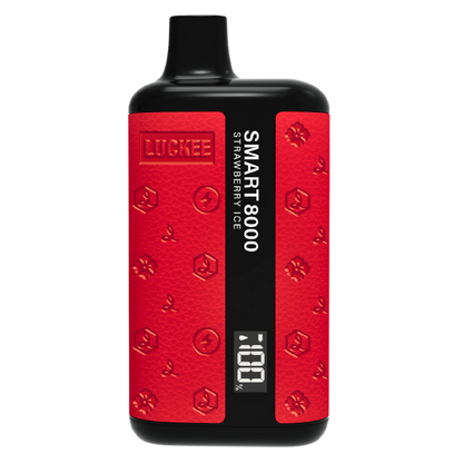 uwell dl8000 smart master disposable vape Smart Screen 8000 Disposable Vape STRAWBERRY ICE – middlevape.com